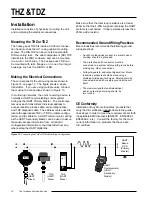 Preview for 22 page of Moore Industries TDZ Installation Manual