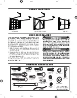 Preview for 3 page of moore o matic XX325 Assembly And Installation Instructions Manual