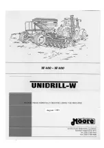 Moore Unidrill-W Series Owner'S Manual preview