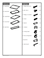 Preview for 2 page of Mooreco 20703 Assembly Instructions Manual