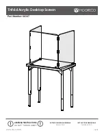 Preview for 1 page of Mooreco 66347 Assembly Instructions