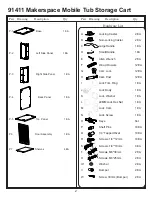 Preview for 2 page of Mooreco 91401 Assembly Instructions Manual