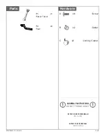 Preview for 2 page of Mooreco Active Classroom Power Tower Assembly Instructions