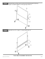 Preview for 6 page of Mooreco Deluxe Mobile Reversible Board Assembly Instructions Manual