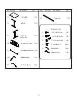 Предварительный просмотр 2 страницы Mooreco Flipper-36 Assembly Instructions Manual