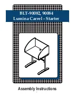 Preview for 1 page of Mooreco Lumina Carel Add-On BLT-90083 Assembly Instructions Manual