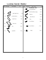 Preview for 2 page of Mooreco Lumina Carel Add-On BLT-90083 Assembly Instructions Manual