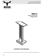 Предварительный просмотр 1 страницы MOOSE AMB-2 User Manual