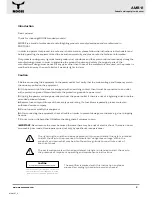 Предварительный просмотр 2 страницы MOOSE AMB-2 User Manual