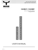 MOOSE C1205DP User Manual preview