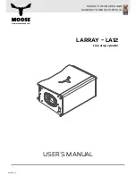 Preview for 1 page of MOOSE LARRAY LA12 User Manual