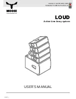 Preview for 1 page of MOOSE LOUD User Manual