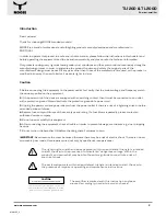 Preview for 2 page of MOOSE TL120D User Manual