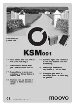 moovo KSM001 Installation And Use Instructions And Warnings preview