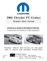 Mopar 82209870AG Installation Instructions Manual предпросмотр