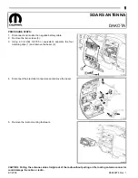 Preview for 18 page of Mopar 82210940AD Manual