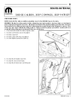 Preview for 35 page of Mopar 82210940AD Manual