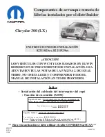 Preview for 25 page of Mopar 82211023 Series Installation Instructions Manual