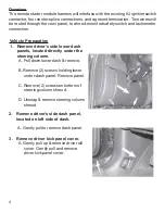 Preview for 4 page of Mopar Jeep Liberty Remote Start System Installation Instructions Manual