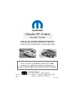 Mopar K6859682 Installation Instructions Manual preview