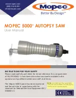 Mopec 5000 User Manual preview