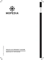 Предварительный просмотр 1 страницы Mopedia RP440 Instruction Manual