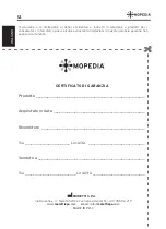 Preview for 12 page of Mopedia RP729L Instruction Manual