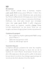 Preview for 20 page of Mophie juice pack FLEX User Manual