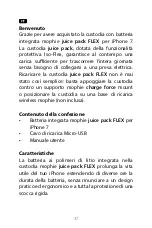 Preview for 37 page of Mophie juice pack FLEX User Manual