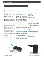 Preview for 1 page of Mophie Juice Pack Reserve User Manual