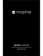 Mophie power capsule User Manual предпросмотр