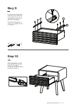 Preview for 11 page of mopio Ensley Nightstand Set of 2 Assembly Instructions Manual