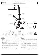 Preview for 2 page of Mora armatur Izzy 705600 Instruction