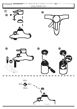 Предварительный просмотр 2 страницы Mora armatur MMIX W1 Installation Instruction