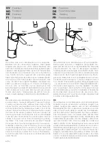 Preview for 6 page of Mora CERA DUO 242052 Installation And Maintenance  Instruction