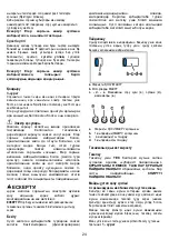 Предварительный просмотр 24 страницы Mora E023DII1K28NG2BPB Instruction On Mounting And Use Manual