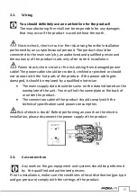 Предварительный просмотр 11 страницы Mora MORVDP646X User Manual