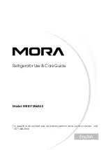 Mora MRB172N6ASE Use & Care Manual предпросмотр