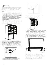 Предварительный просмотр 9 страницы Mora MRB172N6ASE Use & Care Manual