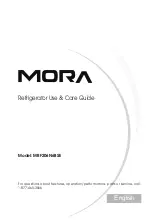 Mora MRF206N6BSE Use & Care Manual предпросмотр