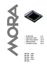 Preview for 1 page of Mora OP 530 Series Manual