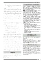 Preview for 17 page of Mora OP 530 Series Manual