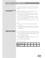 Preview for 11 page of Mora VMT121X Instruction Manual