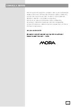 Предварительный просмотр 33 страницы Mora VMT125X Instruction Manual