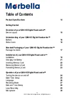 Preview for 13 page of Morbella QB6 User Manual