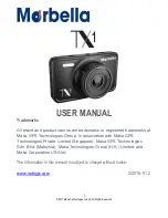 Preview for 1 page of Morbella TX1 User Manual