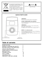 Preview for 2 page of Morco EUP11RS User, Installation, And Maintenance Manual