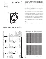 Mordaunt Short Aviano 7 Installation Manual preview