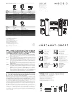 Mordaunt Short Mezzo Mezzo 1 Install Manual preview