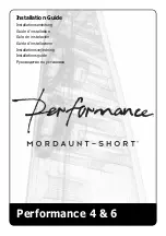 Preview for 1 page of Mordaunt Short Performance 4 Installation Manual